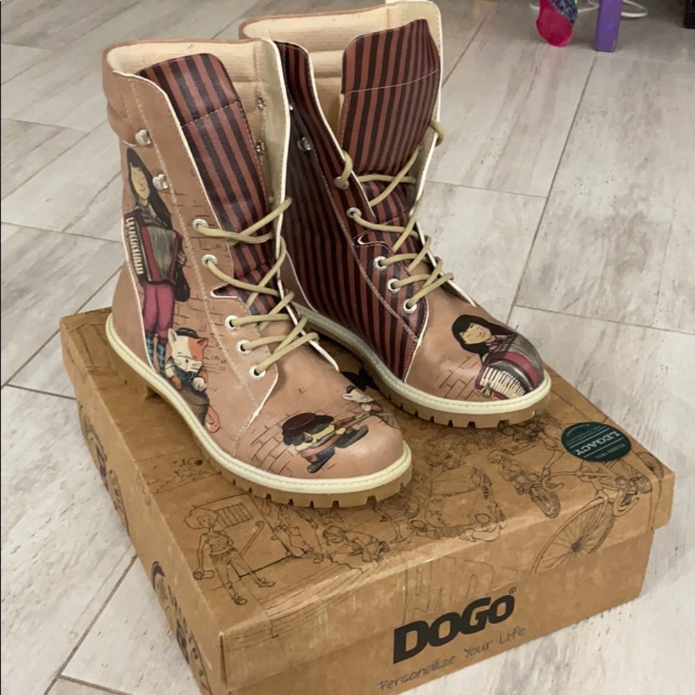 NEW DOGO Vegan Leather Boots